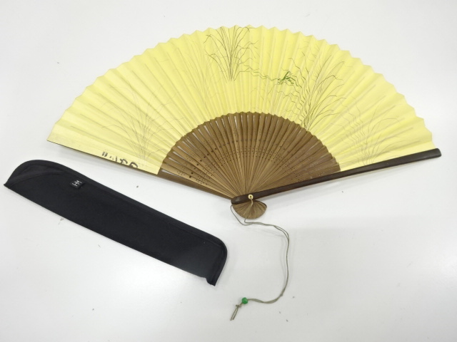 JAPANESE KIMONO / FAN (WITH FAN HOLDER)